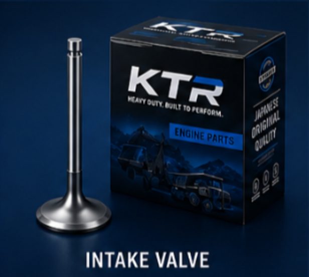 Intake valve for heavy-duty mining engines
